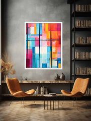 Modern Abstract Painting  Art Canvas Art Print