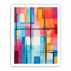 Modern Abstract Painting  Art Canvas Art Print