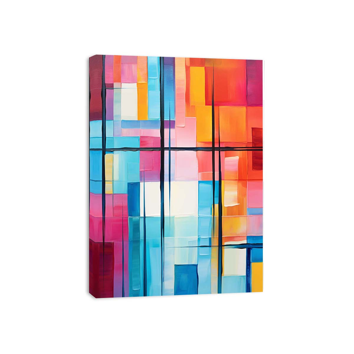 Modern Abstract Painting  Art Canvas Art Print