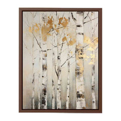 Birch Tree Art  Canvas Painitng Print