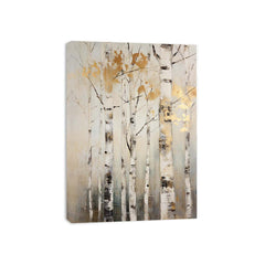 Birch Tree Art  Canvas Painitng Print