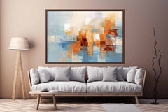 Modern Abstract  Canvas Painting Print