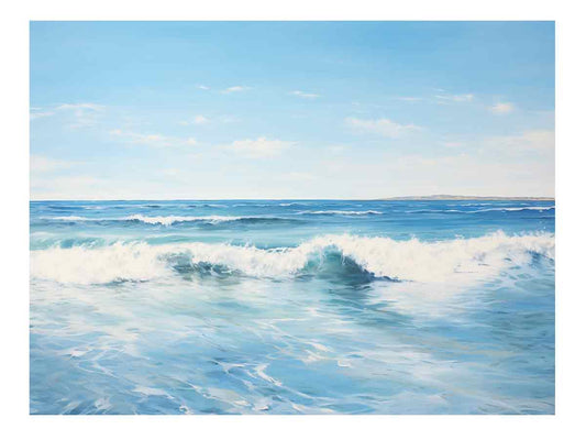 Calm Ocean  Canvas Painting  Print