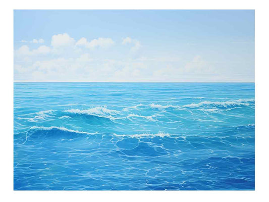 Calm Ocean  Canvas Art Print