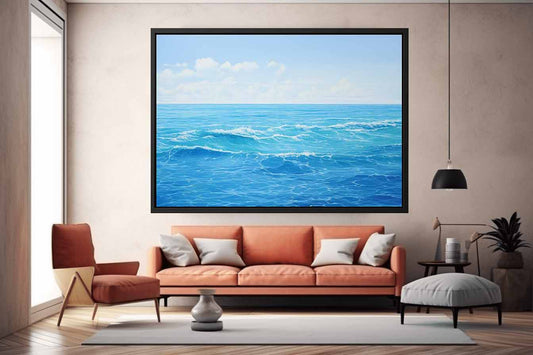 Calm Ocean  Canvas Art Print
