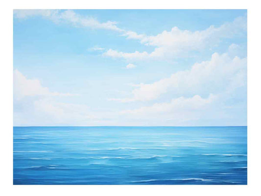 Ocean Artwork Painting  Canvas Art Print