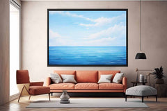 Ocean Artwork Painting  Canvas Art Print