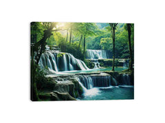 Waterfall  Luxury  Painting & Print