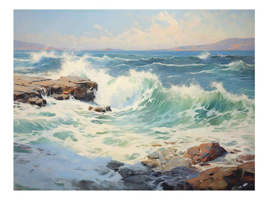 Sea Waves Painitng
