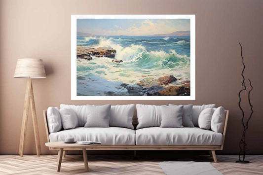 Sea Waves Painitng