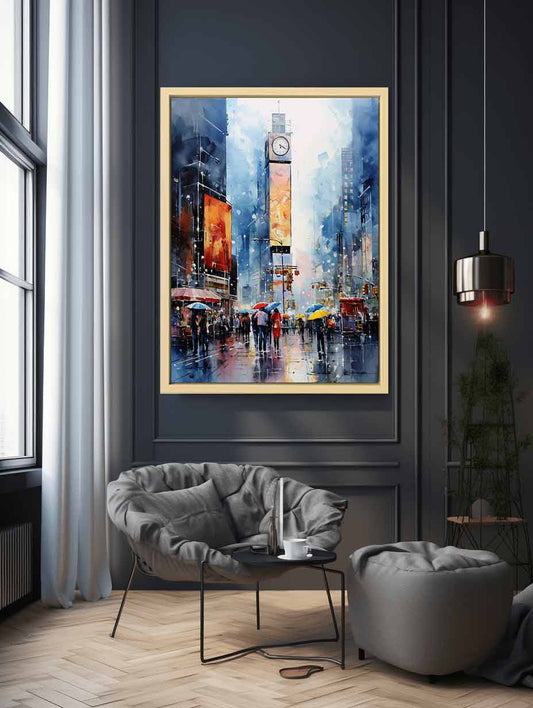 Times Square  Canvas Art Print