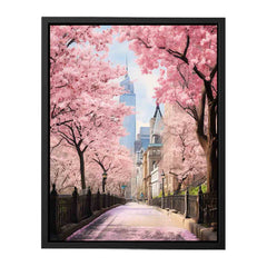 New York Spring Art Canvas Art Print
