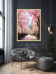New York Spring Art Canvas Art Print