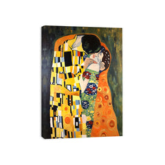Modern The kiss Inspired Famous  Canvas Art Print