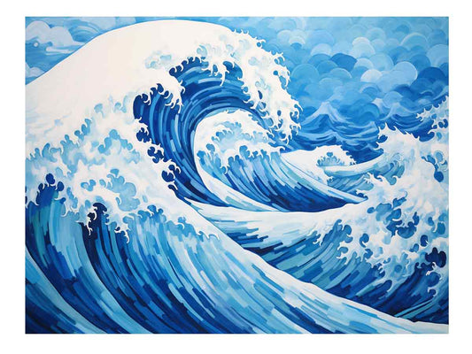 Ocean Waves  Painting