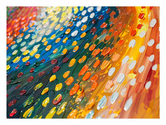 Colorful Dots Painting