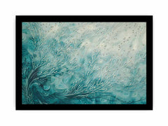Teal Branches Artwork