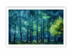 Pine Forest Canvas Art Print