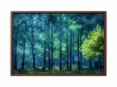 Pine Forest Canvas Art Print