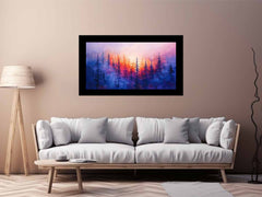 Pine Tree Canvas Painitng Art Print
