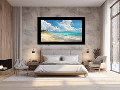 Beach Landscape Canvas Art Print