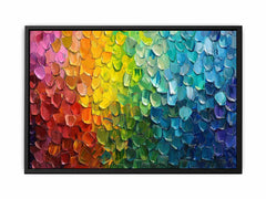 Cascading Luxury Painting Canvas Art Print