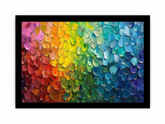 Cascading Luxury Painting Canvas Art Print
