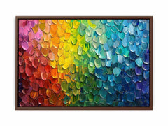 Cascading Luxury Painting Canvas Art Print