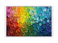 Cascading Luxury Painting Canvas Art Print