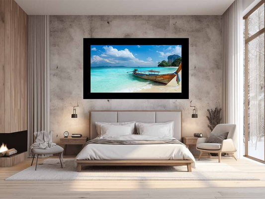 Thai Boat Canvas Art Print