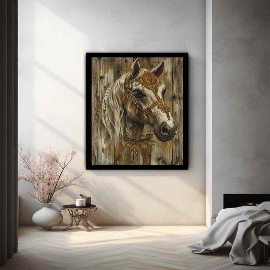 Horse  Painitng Wall Art &   Print
