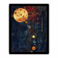 Solar System Canvas Art Print