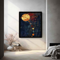 Solar System Canvas Art Print