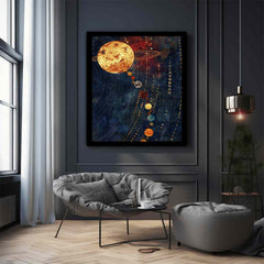 Solar System Canvas Art Print