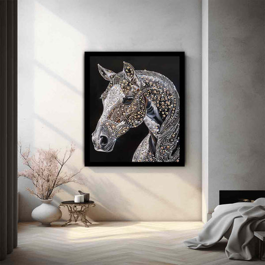 Horse  Canvas Art  Print Poster