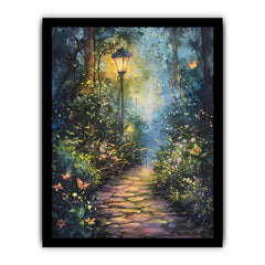 Evening Garden  Canvas Art Print