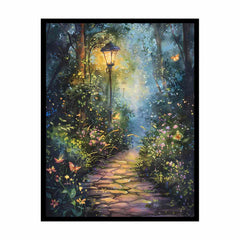 Evening Garden  Canvas Art Print