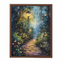Evening Garden  Canvas Art Print