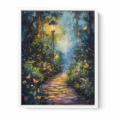Evening Garden  Canvas Art Print