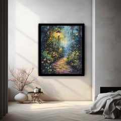 Evening Garden  Canvas Art Print