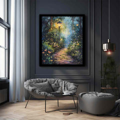 Evening Garden  Canvas Art Print