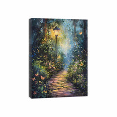 Evening Garden  Canvas Art Print