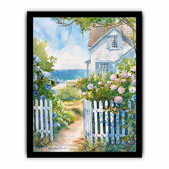 Beach House  Canvas Painitng