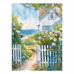 Beach House  Canvas Painitng