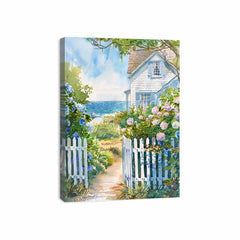 Beach House  Canvas Painitng