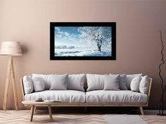 Winter Snow Tree  Canvas Art Print