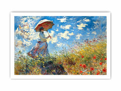 Sunshade  Famous  Painting Canvas Art Print