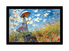 Sunshade  Famous  Painting Canvas Art Print