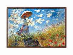 Sunshade  Famous  Painting Canvas Art Print