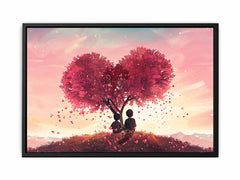 Love Tree  Canvas Art Print